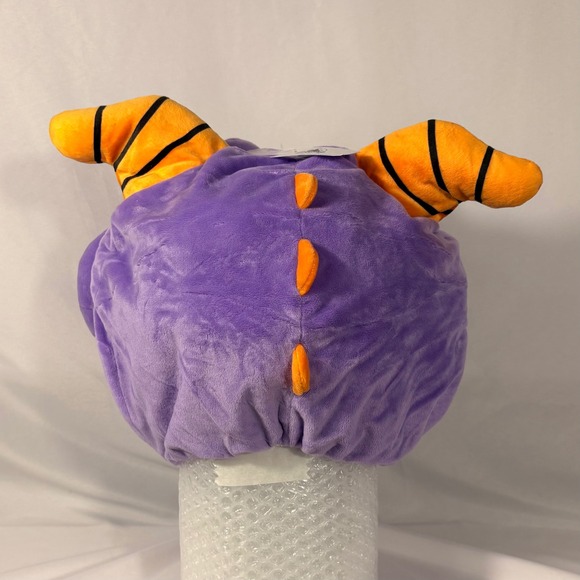 Disney Figment Purple Dragon Plush Hat One Size Adult Halloween Accessory - Picture 4 of 10